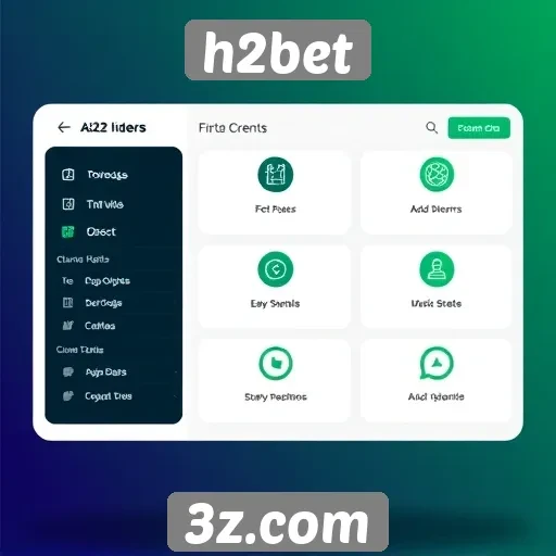 Análise das funcionalidades do site h2bet