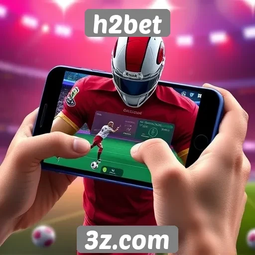 Experiência do jogador em dispositivos móveis no h2bet